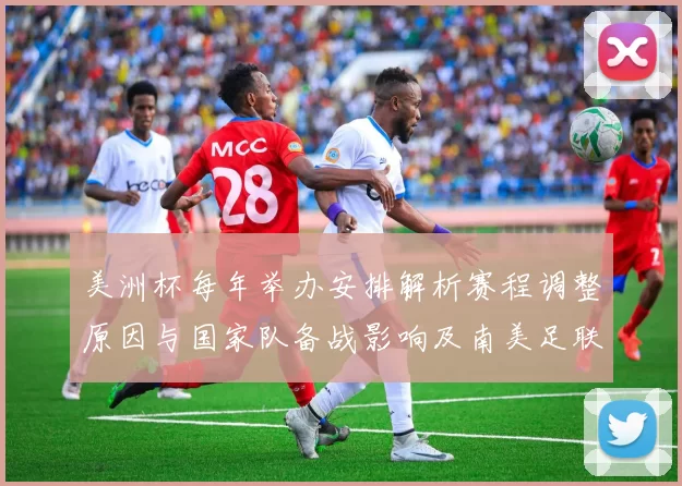 美洲杯每年举办安排解析赛程调整原因与国家队备战影响及南美足联动因